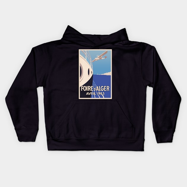 Cruising the Med Kids Hoodie by Spyinthesky